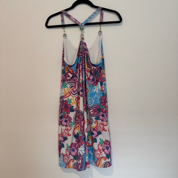 Boston Proper Paisley Print Tank Short Dress - Picture 6 of 8